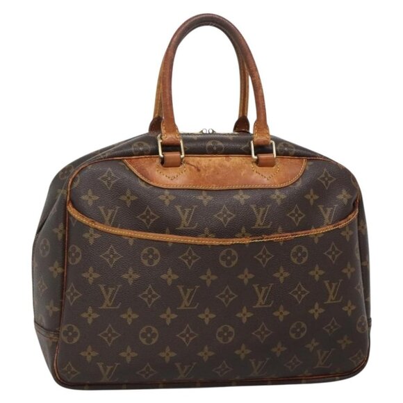 LOUIS VUITTON Monogram Deauville Hand Bag M47270 LV Auth 138330 - Picture 1 of 16